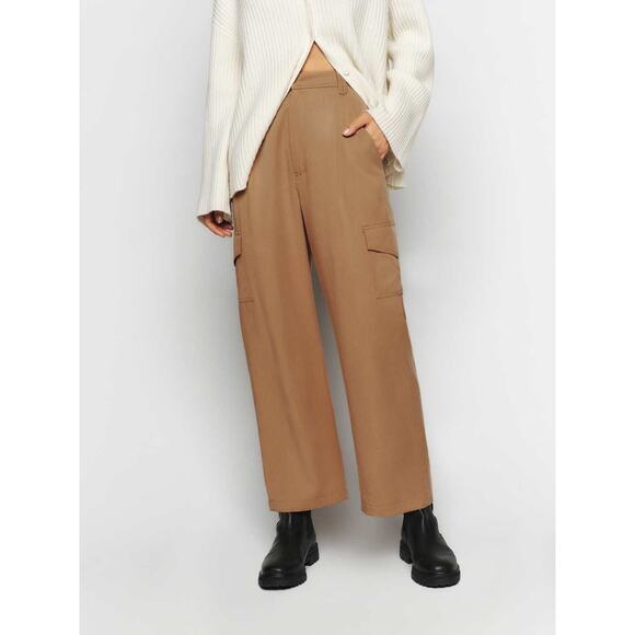 Reformation Jackson Wide Leg Pant - 0 - Picture 4 of 4